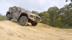 Export Hawkei on show at Eurosatory