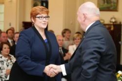 Defence insiders welcome first female minister Marise Payne