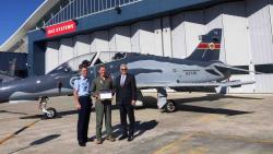 Hawk Lead-In Fighter fleet reaches 100,000 flying hours