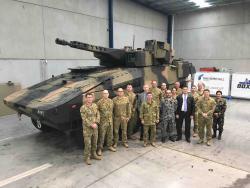 Australian Army visits Rheinmetall’s BOXER CRV at Supacat’s Melbourne facility
