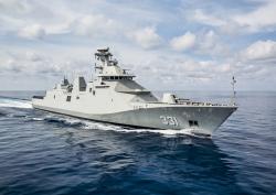 Damen Schelde Naval Shipbuilding delivers first SIGMA 10514 PKR frigate to Indonesian Ministry of Defence
