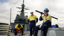 HISTORIC MILESTONE FOR AUSTRALIA’S SHIPBUILDING PROGRAM