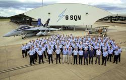 PPG coatings specified for EA-18G jet tails for 100th anniversary of Royal Australian Air Force No. 6 Squadron