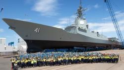 SECOND AIR WARFARE DESTROYER DELIVERED