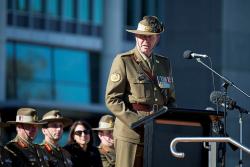AUSTRALIAN ARMY WELCOMES NEW CHIEF
