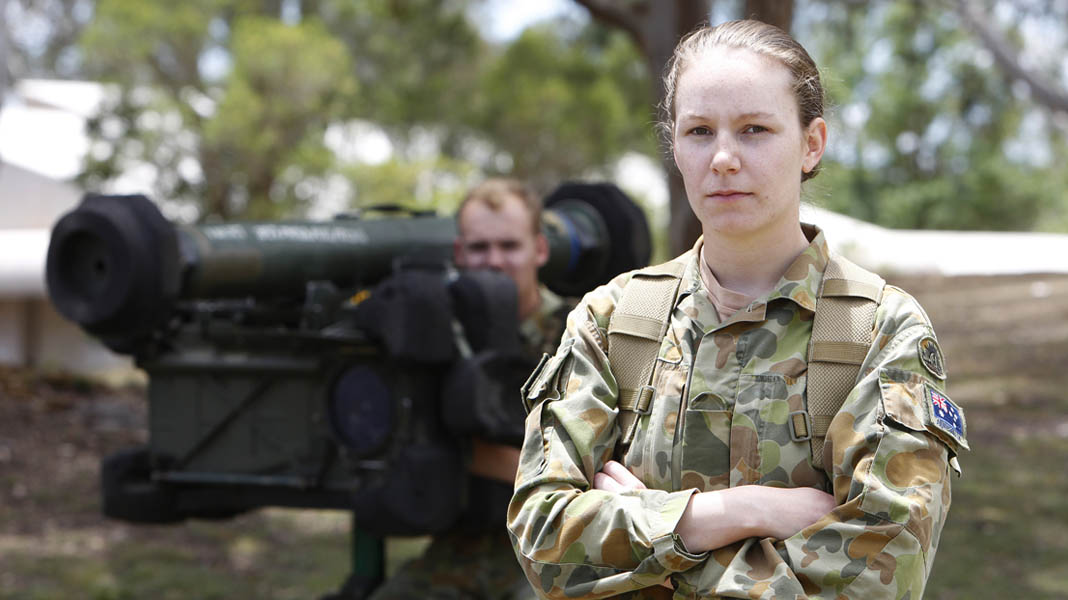 AUSTRALIAN ARMY AIR DEFENCE MAKES THE GRADE