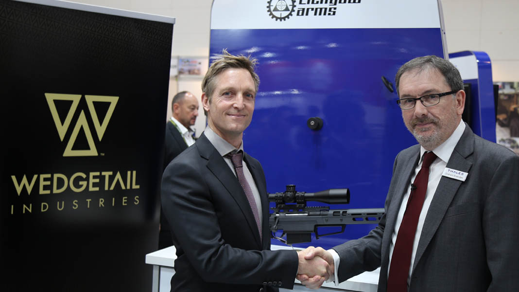 THALES AUSTRALIA AND WEDGETAIL INDUSTRIES JOIN FORCES ON SMALL ARMS EXPORTS TO INDIA