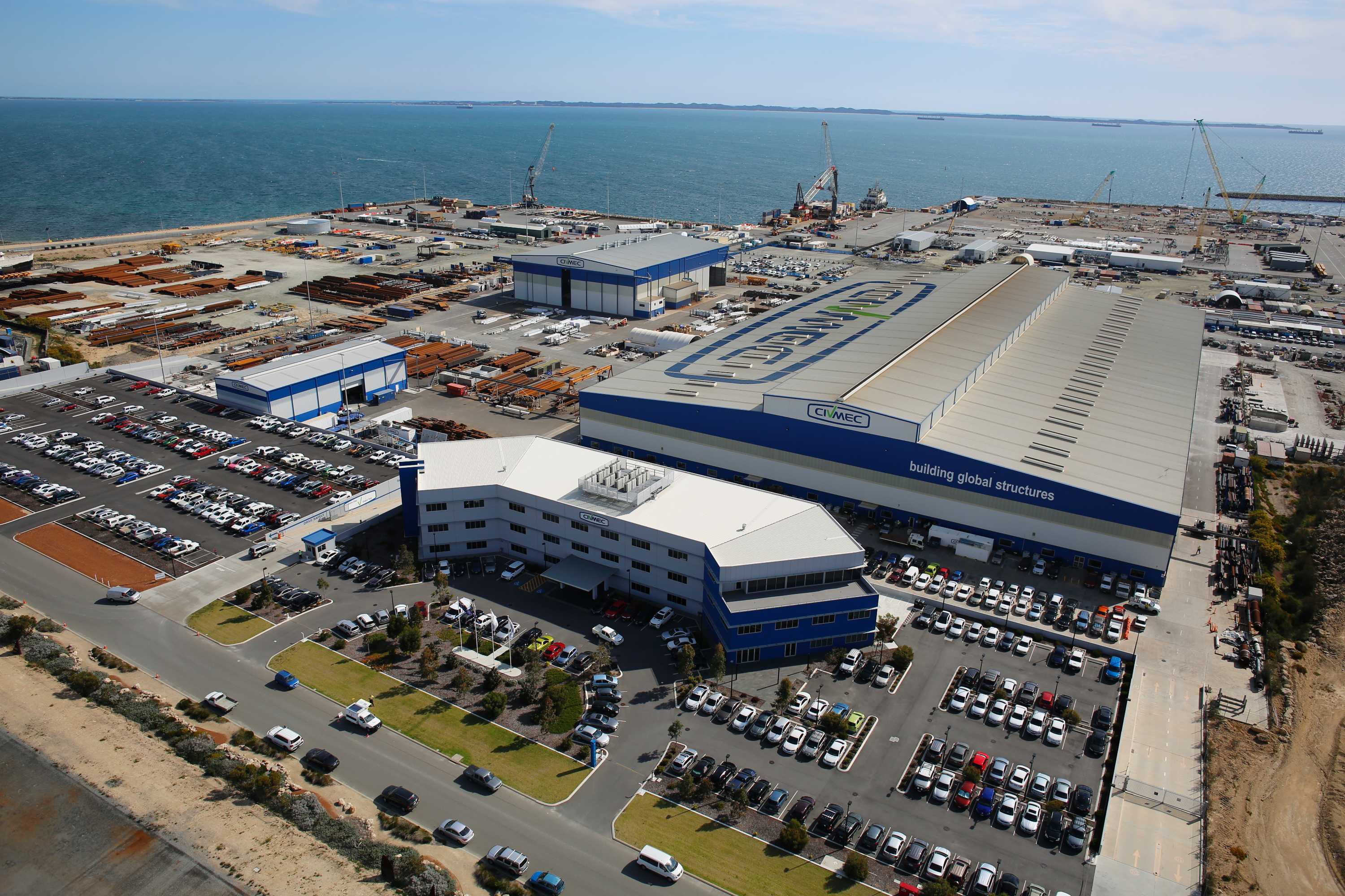 Prime Minister of Australia recognises two significant milestones at Civmec’s Henderson Facility