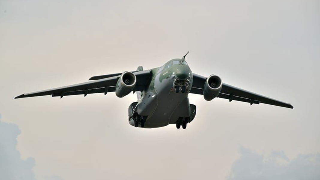 Embraer Successfully Performs First Flight of the Series Production KC-390 Multi-mission Airlift