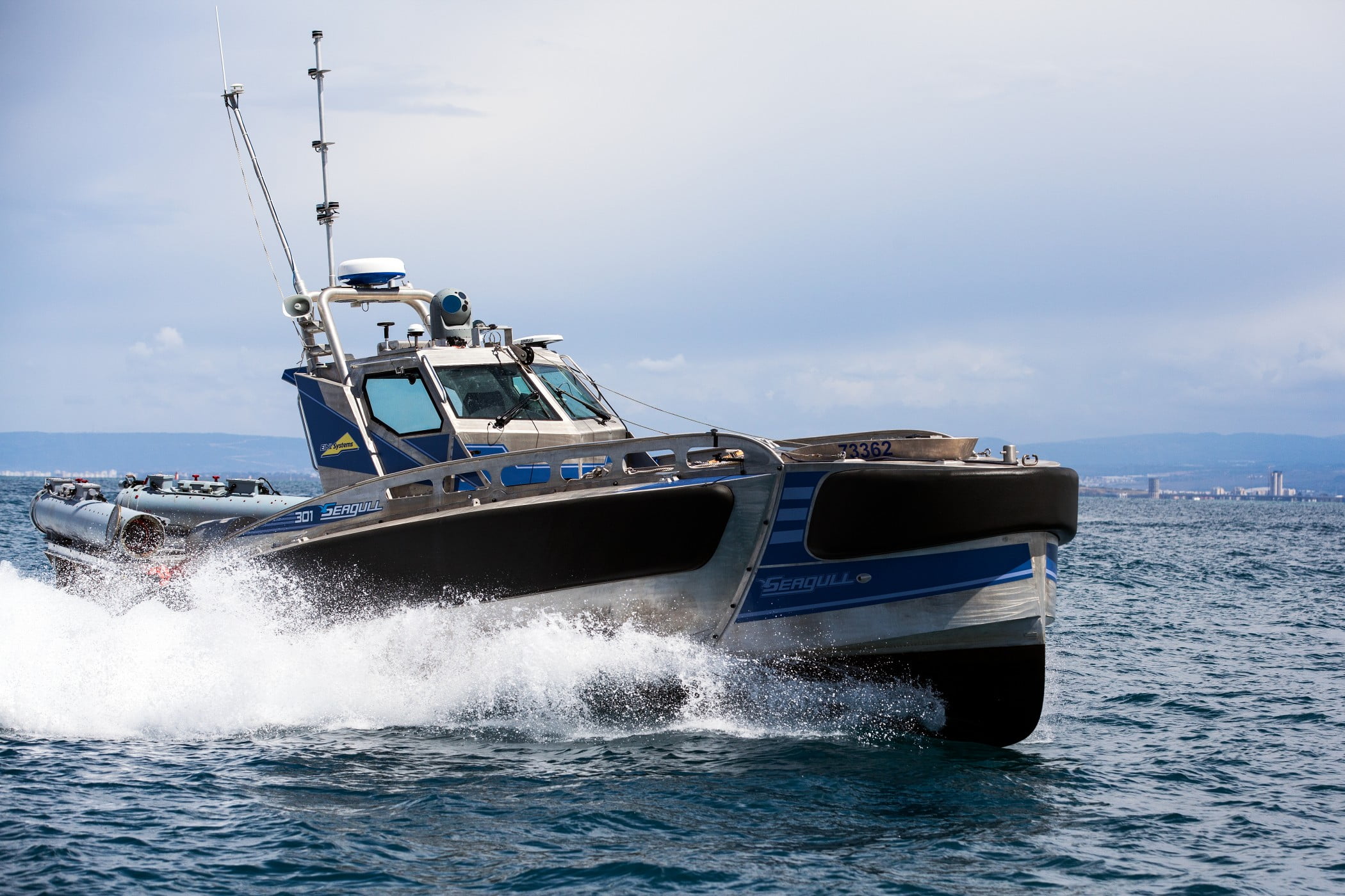Elbit Systems Teams with Leonardo to Develop Additional Torpedo Capability for SeagullTM USV