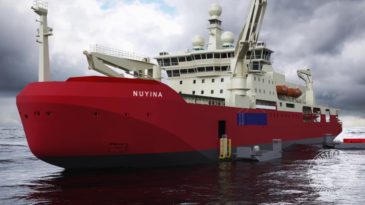 Serco joins Aurora Australis voyage in preparation for the arrival of Australia’s new icebreaker