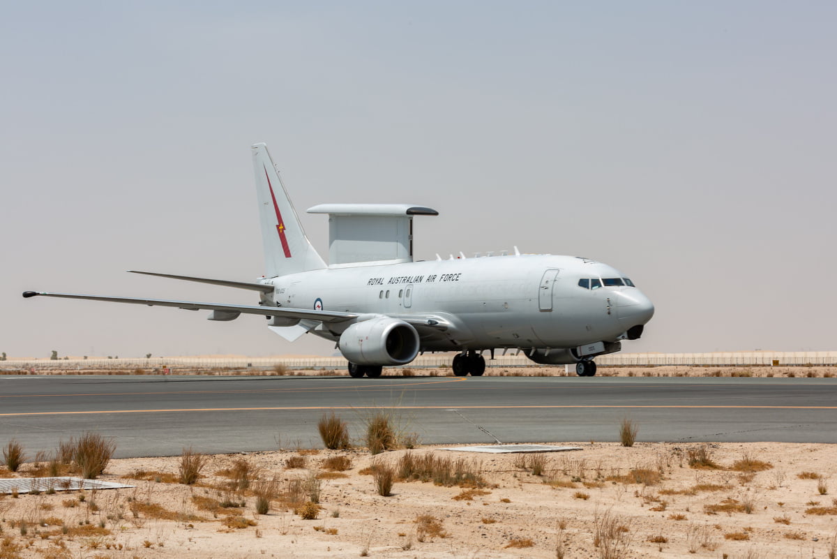 E-7A WEDGETAIL AIRCRAFT JOINS US-LED GLOBAL COALITION AGAINST DAESH
