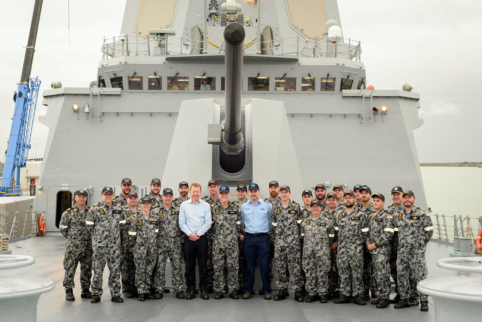 THIRD AND FINAL AIR WARFARE DESTROYER ENTERS SEA TRIALS