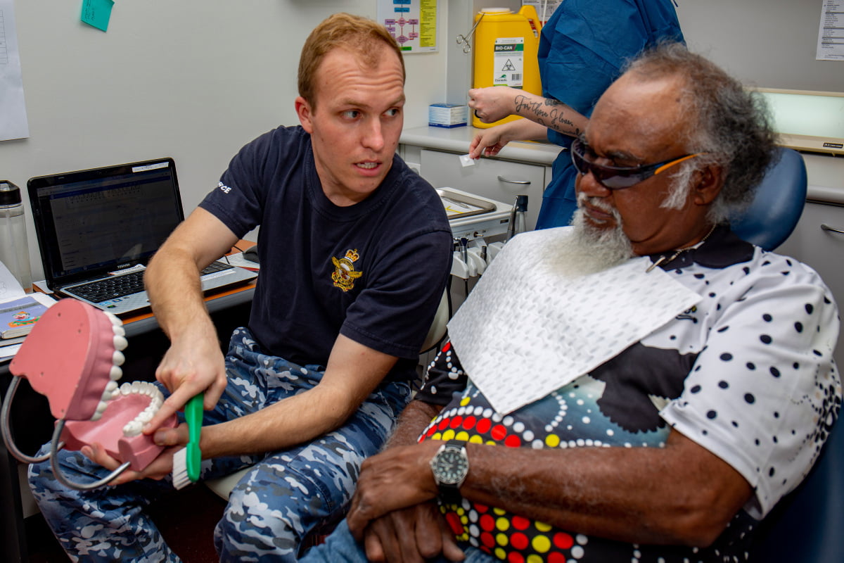 INDIGENOUS COMMUNITIES BENEFIT FROM AIR FORCE DENTAL SERVICES