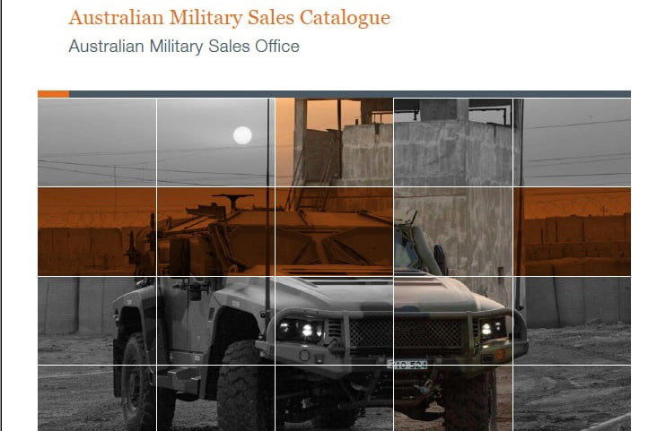 APPLICATIONS INVITED FOR 2020 AUSTRALIAN MILITARY SALES CATALOGUE