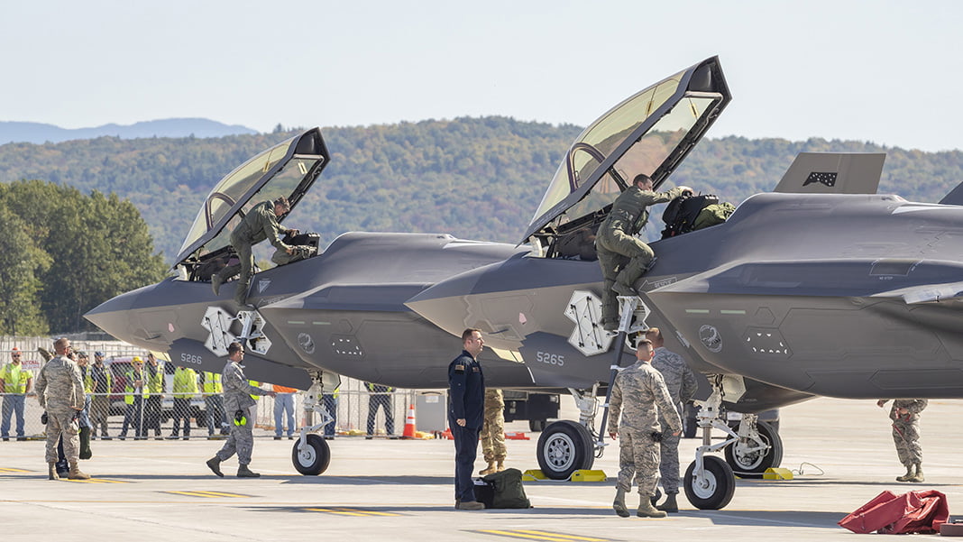 Air National Guard Receives its First Two F-35 Aircraft 