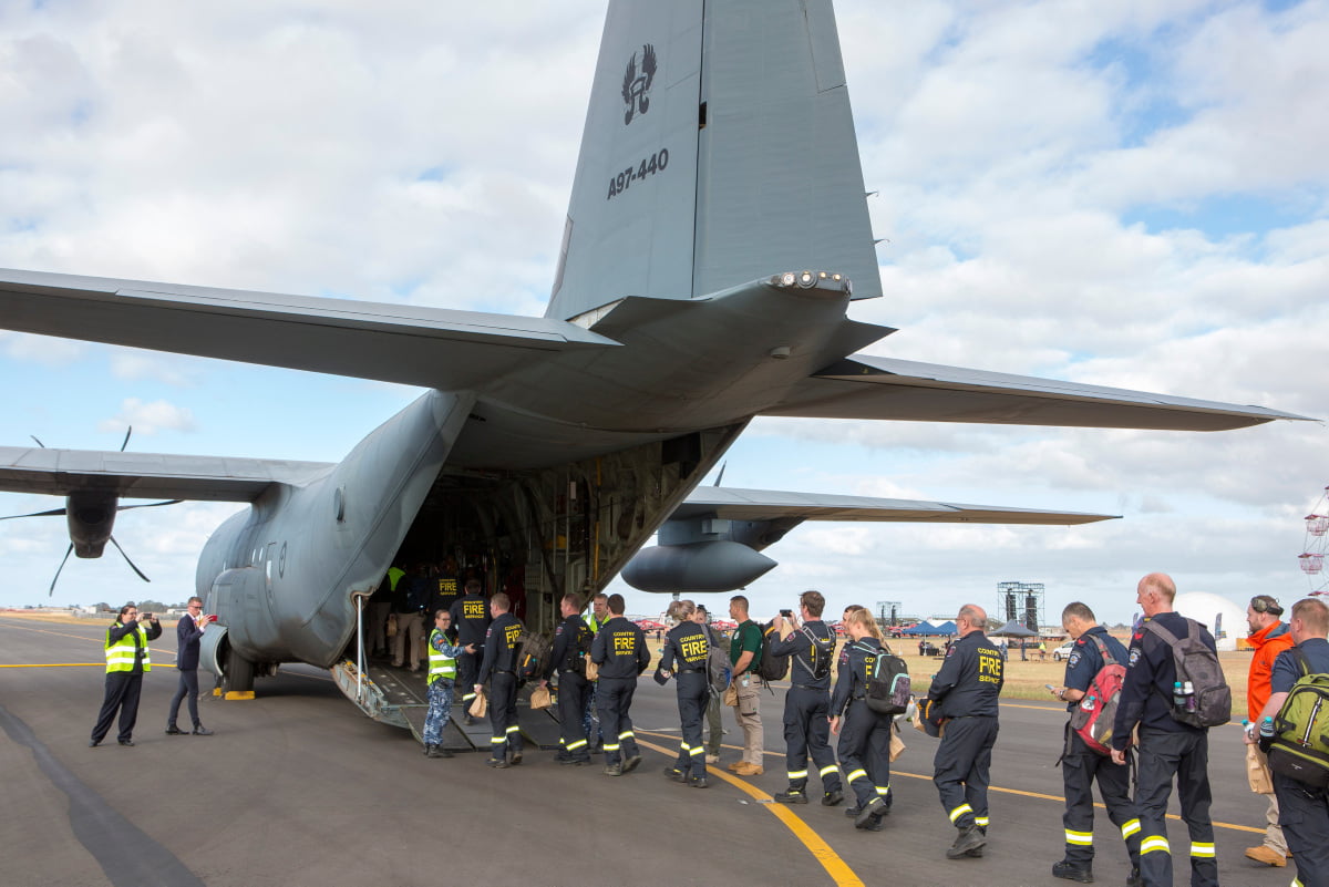 ADF SUPPORTS FIREFIGHTING EFFORT IN NSW AND QLD