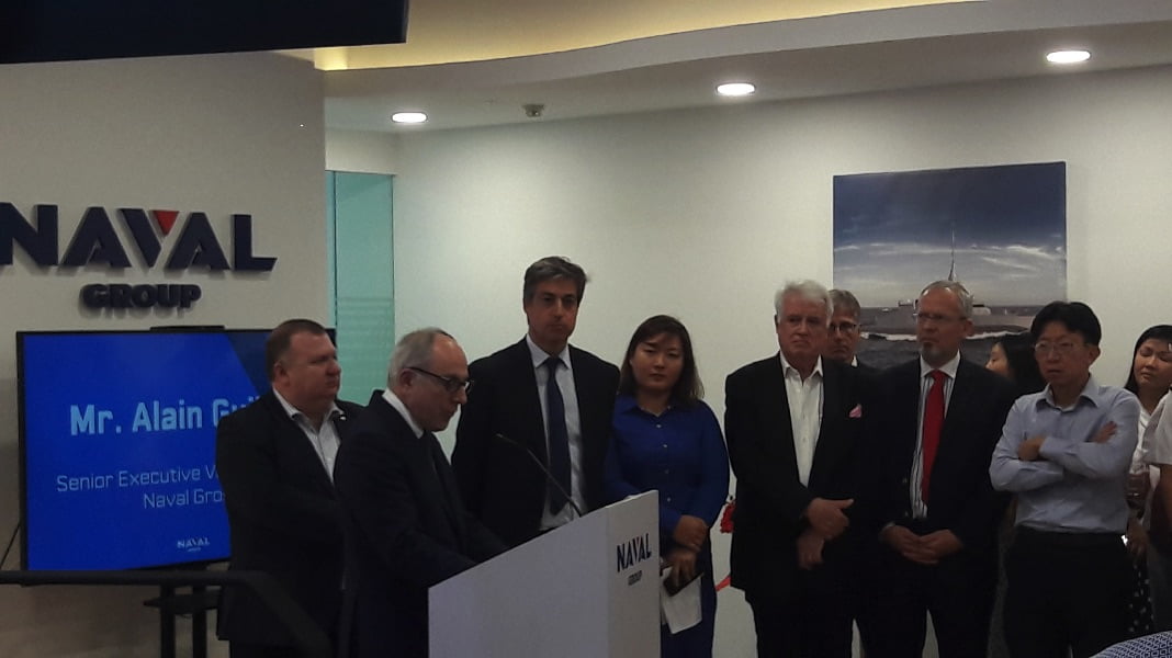 Naval Group creates the R&D center of excellence for naval defense in Singapore