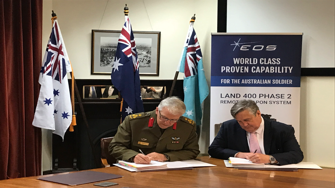 COMMONWEALTH SIGNS LAND 400 PHASE 2 REMOTE WEAPON SYSTEM CONTRACT