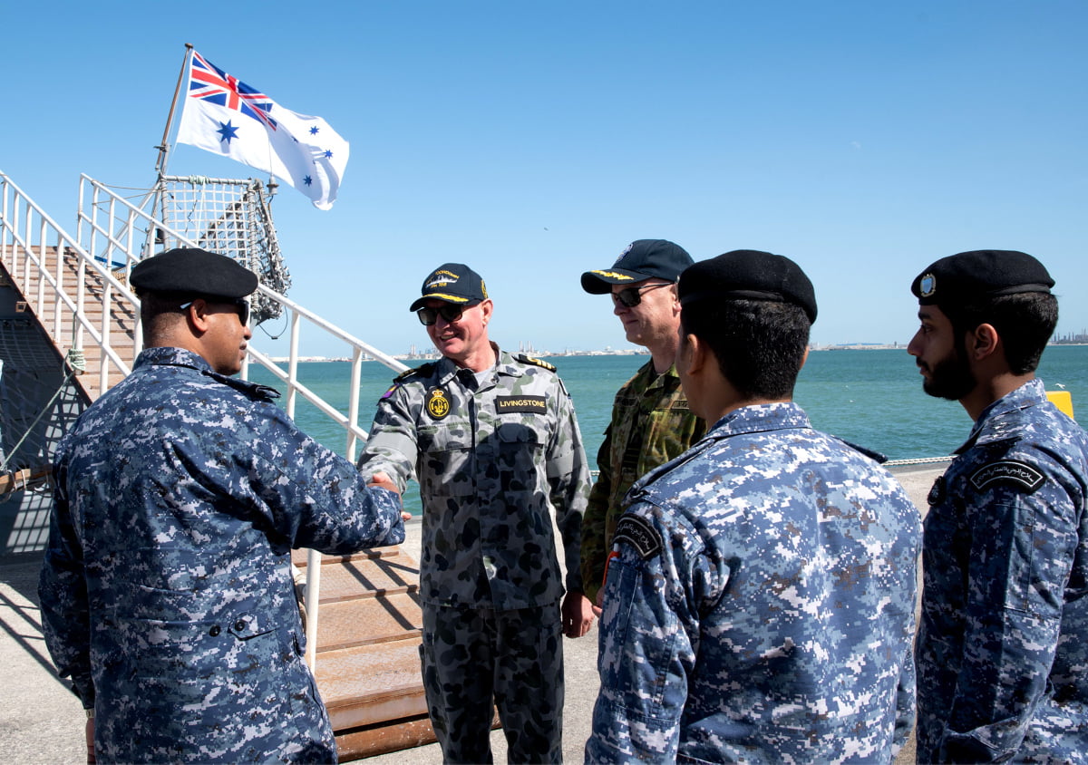 HMAS TOOWOOMBA ARRIVES IN THE MIDDLE EAST TO COMMENCE OPERATIONS