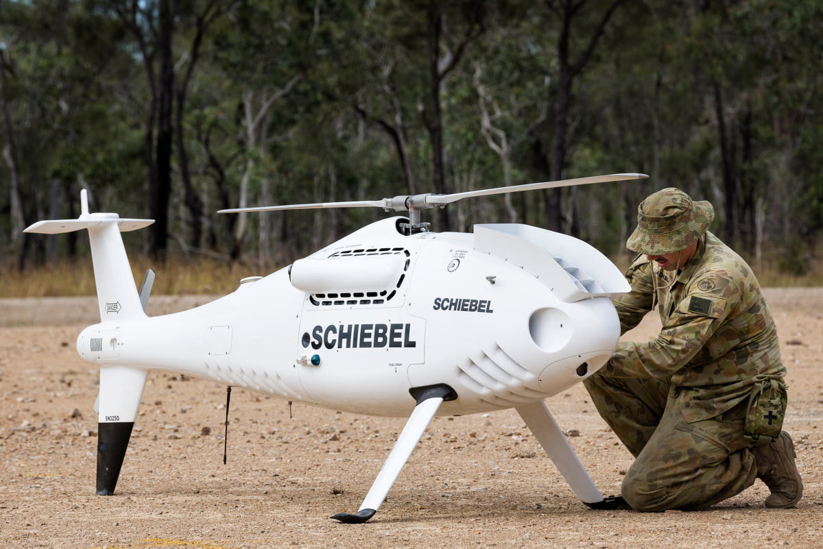 Schiebel completes acceptance tests for S-100 VTOL UAS heavy fuel engine with the Royal Australian Navy