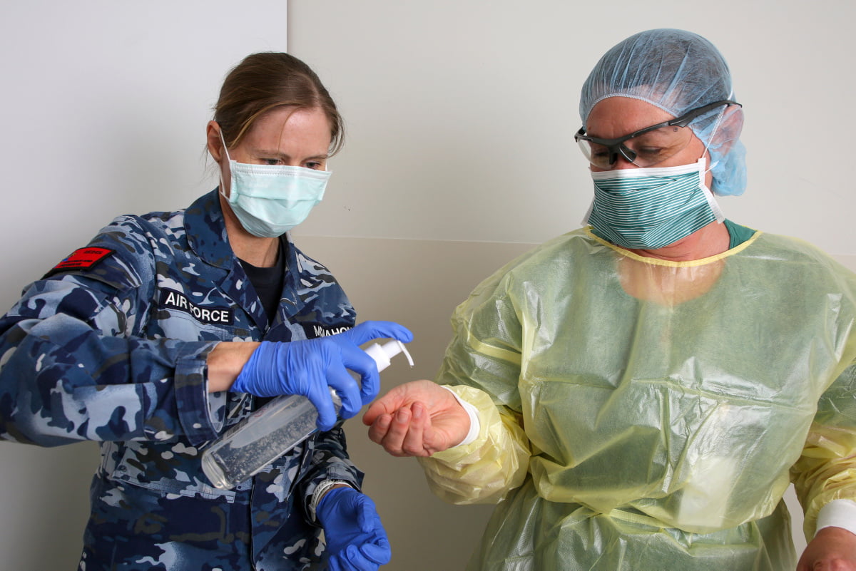 The global defence industry and COVID-19: Doing their bit to help