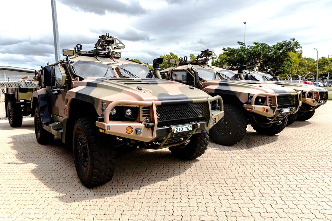 1RAR receives Hawkei PMV