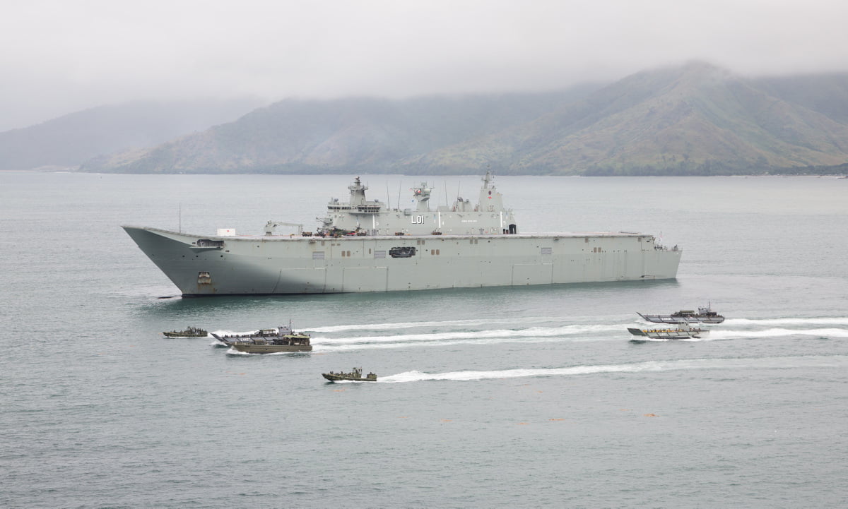 NSM signs long-term contract with L3Harris for Canberra-class LHD support