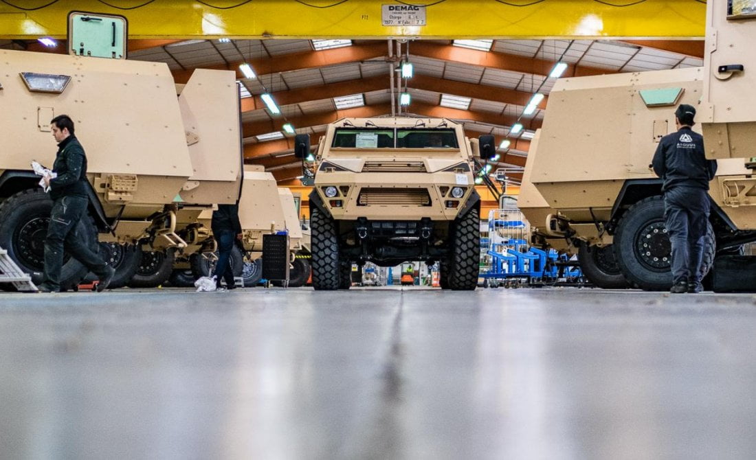 Arquus Defense restarts production at four French facilities