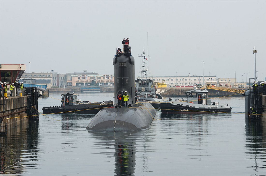 France’s first Barracuda class nuclear powered attack submarine starts sea trials