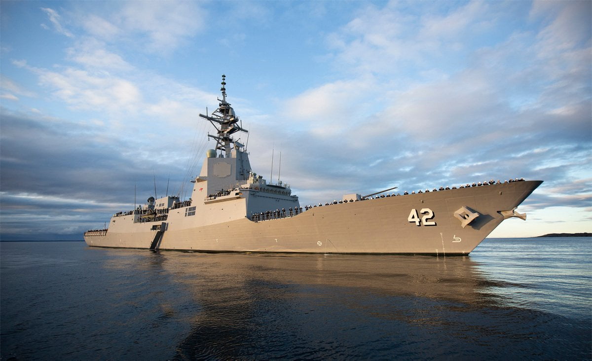 Final Air Warfare Destroyer HMAS Sydney commissioned