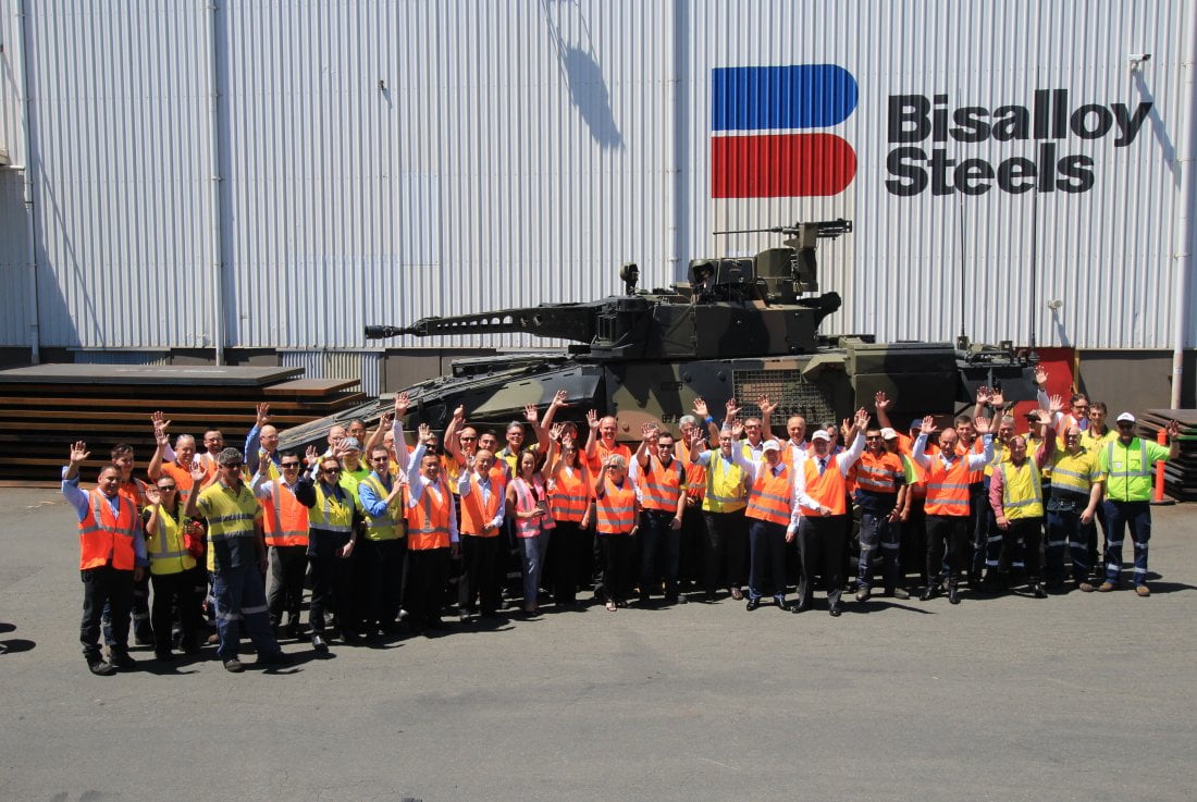 Bisalloy extends teaming agreement with Rheinmetall for steel development