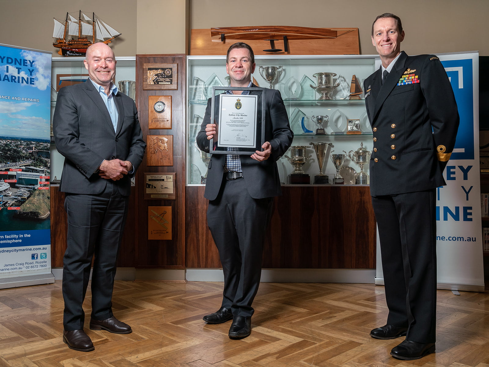 Sydney City Marine achieves ADF docking qualification
