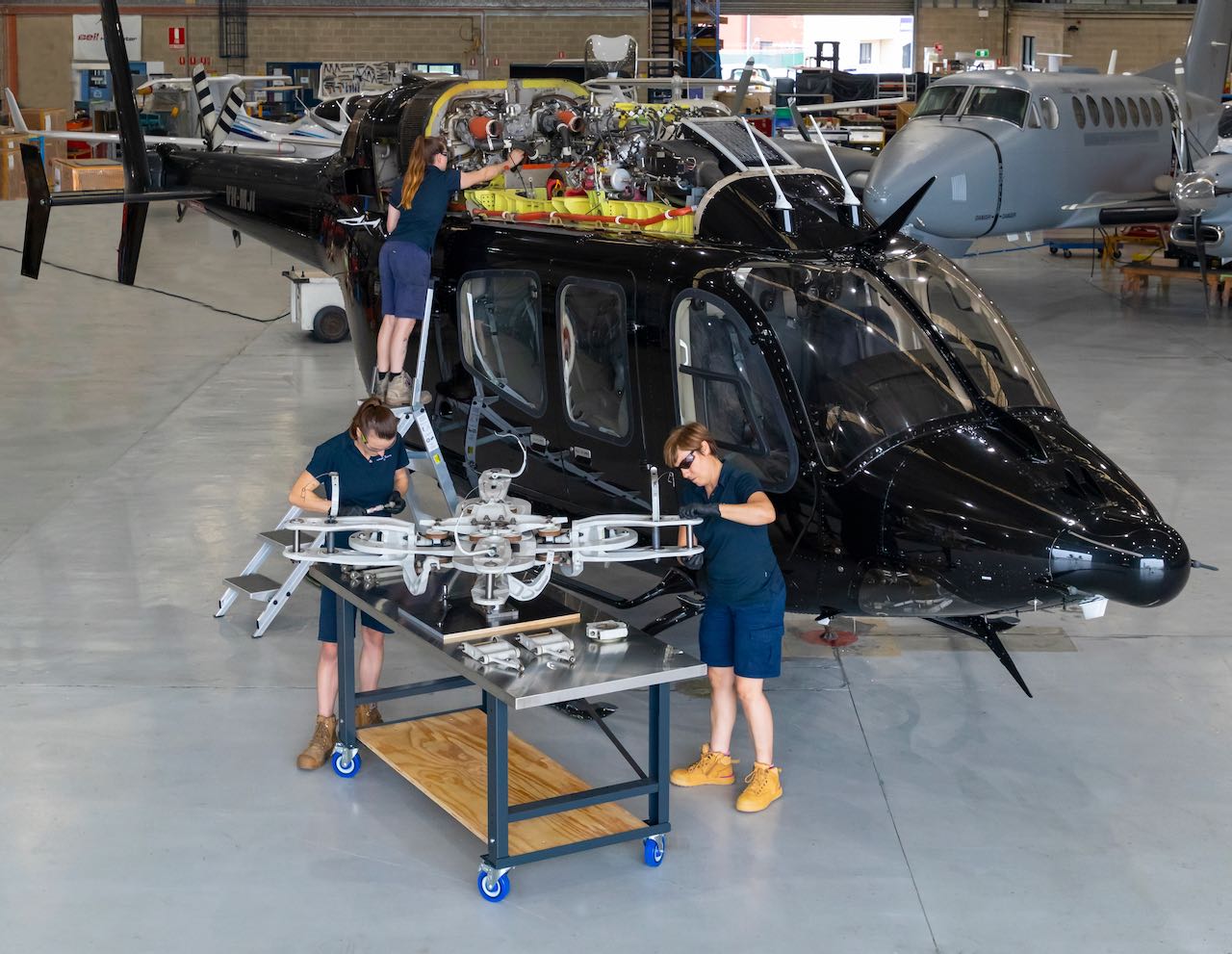 Hawker Pacific Bankstown adds Bell 429 to Part 145 approval