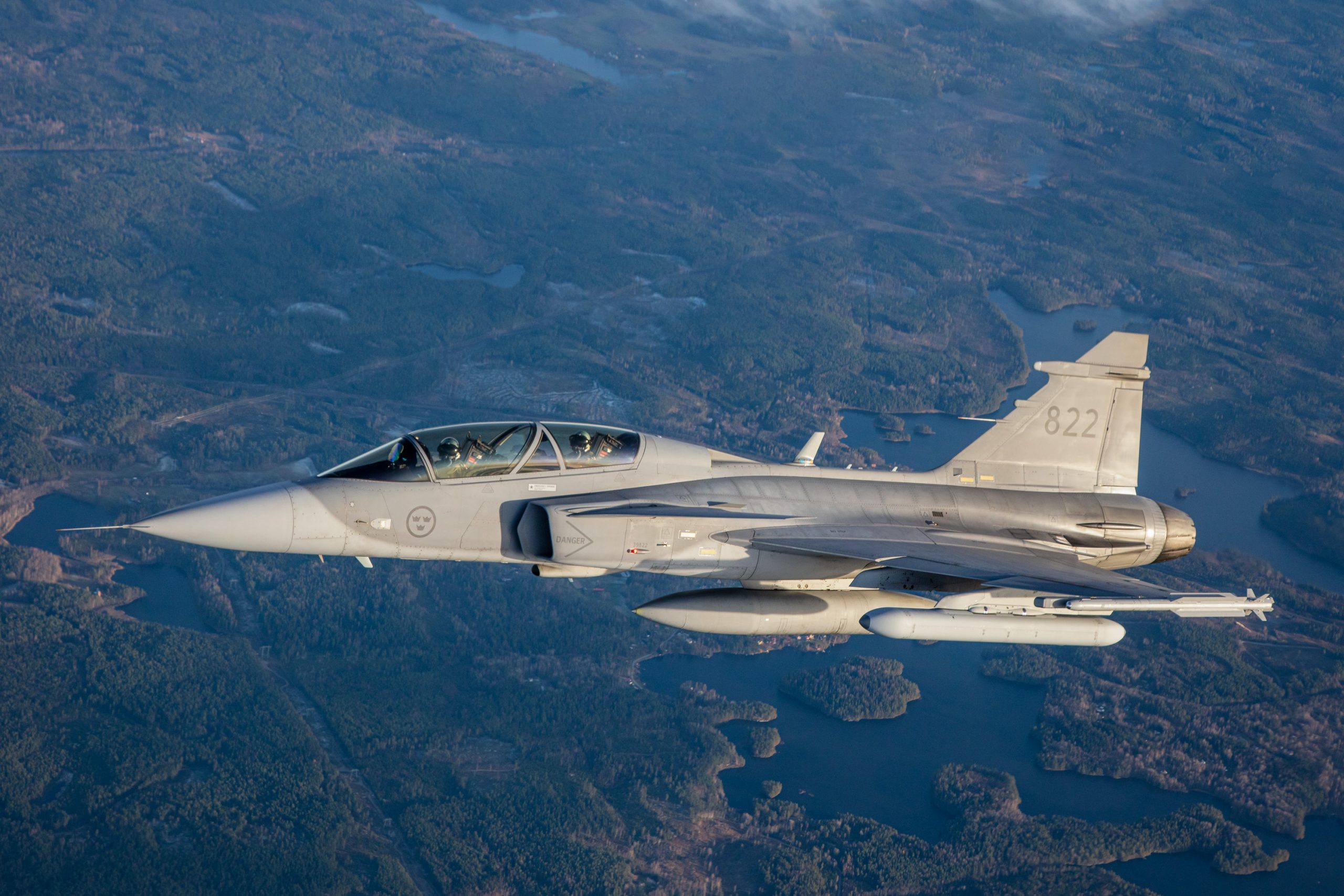 Saab reveals new decoy missile for Gripen