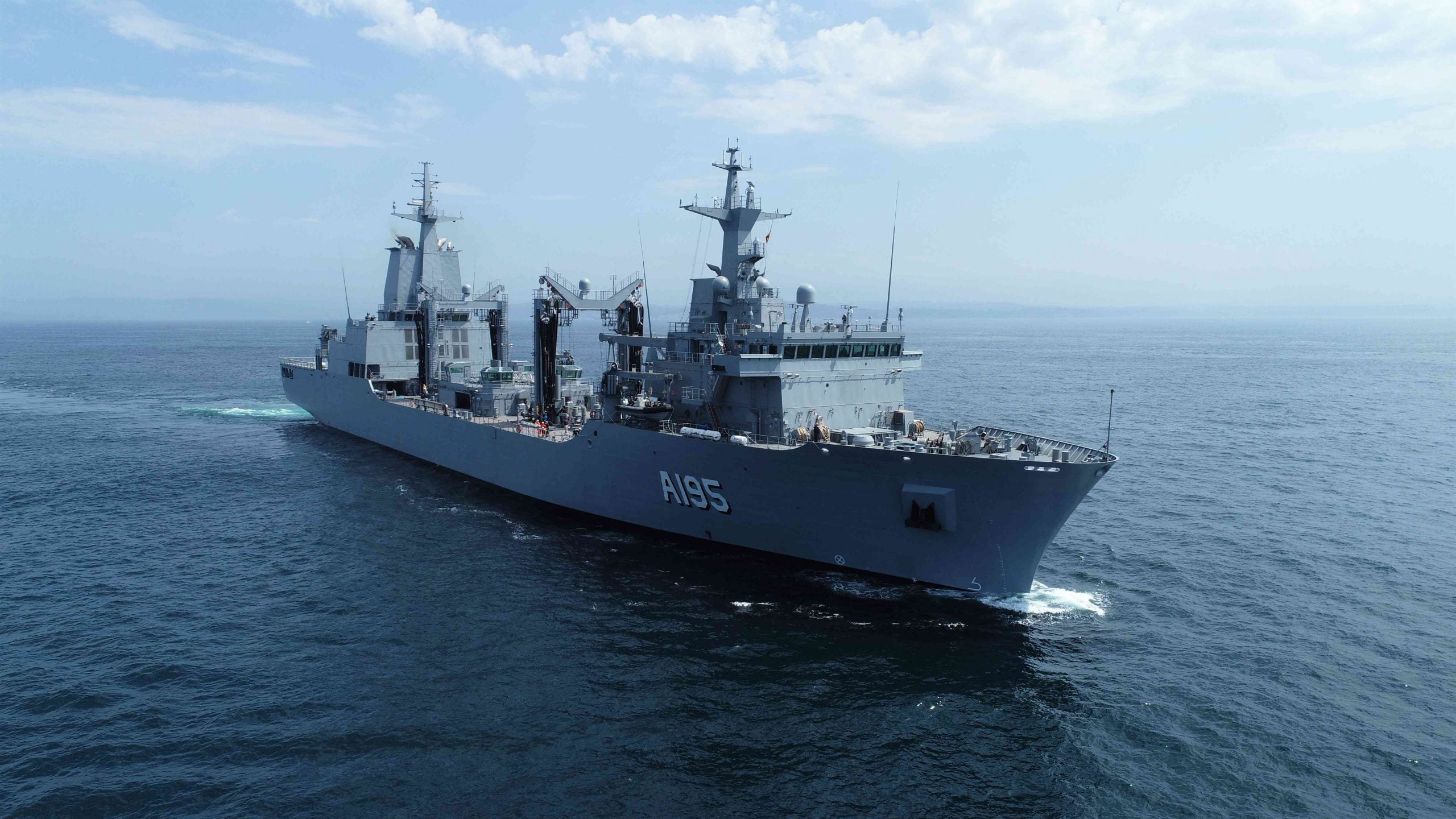 NUSHIP Supply successfully completes sea acceptance trials