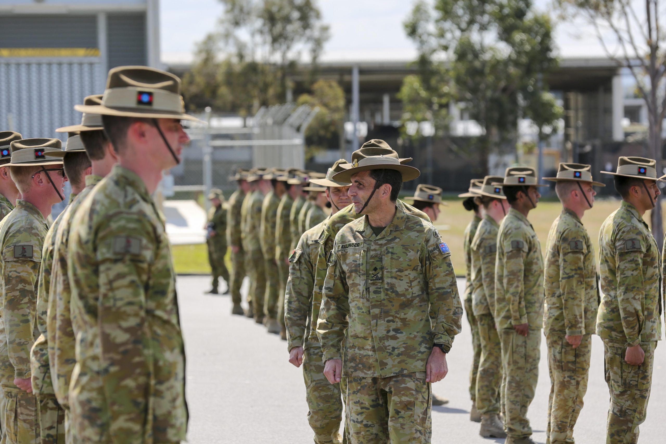 Army personnel headed to Middle East