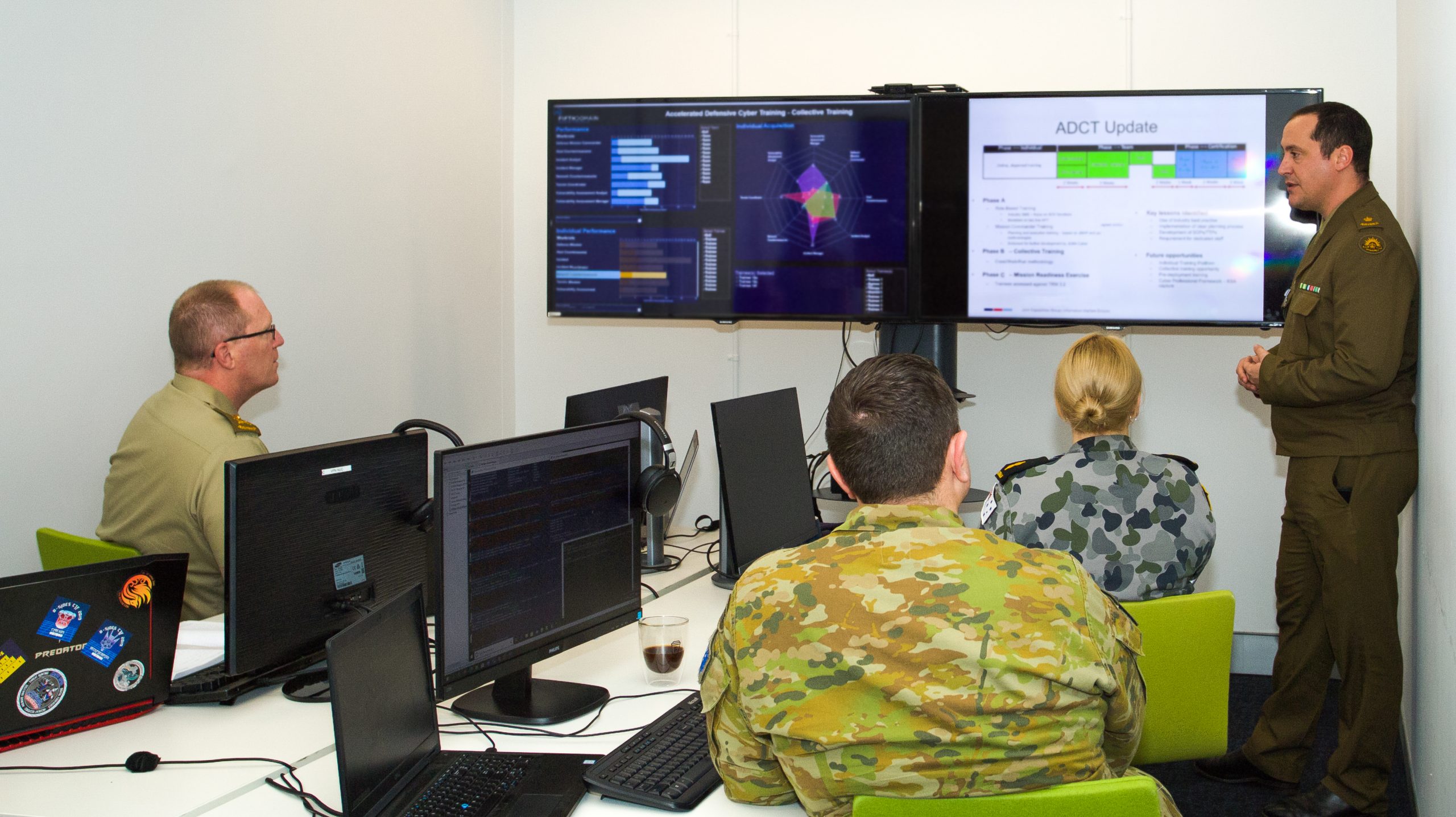 Australian cyber businesses step up for Defence training