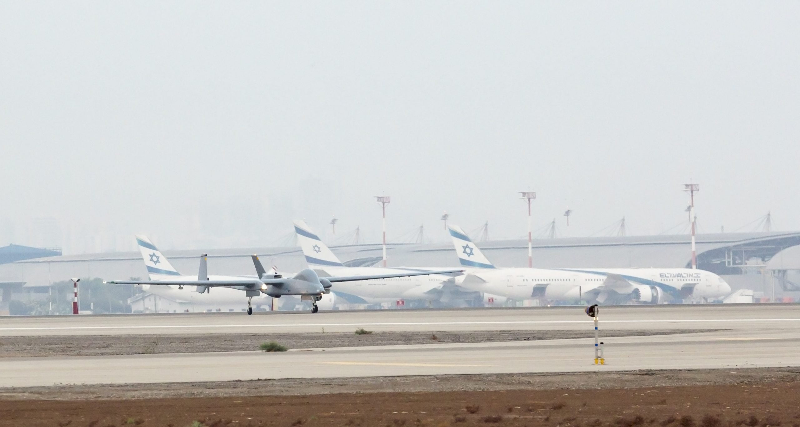 IAI lands first UAV via remote in commercial airspace