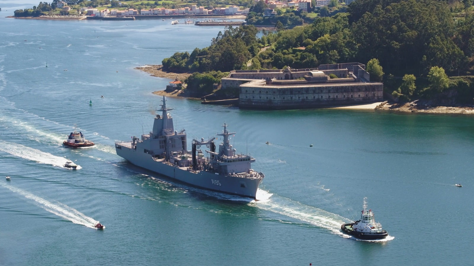 New supply ship headed to Australian home
