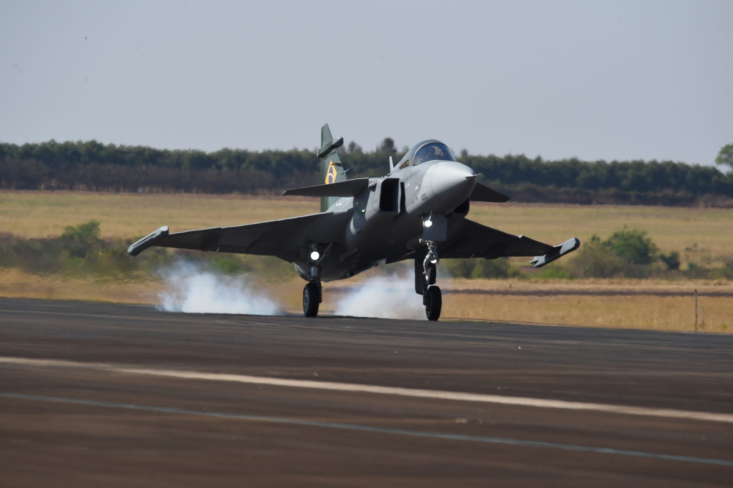 First Brazilian Gripen takes flight