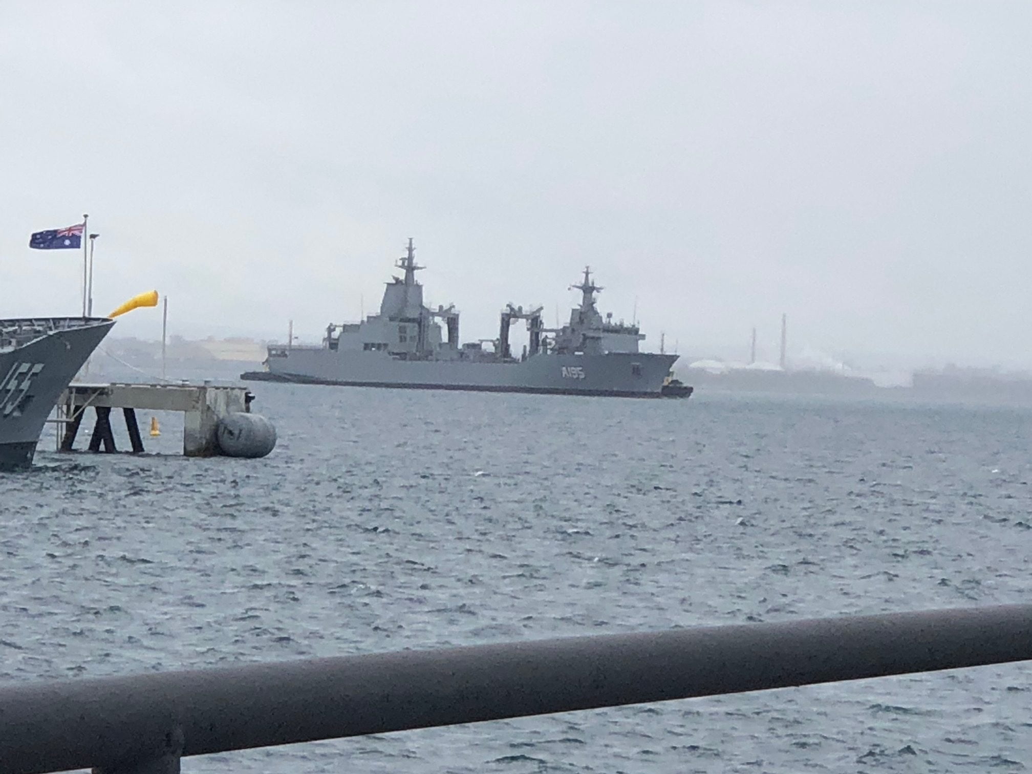 First AOR arrives in Western Australia