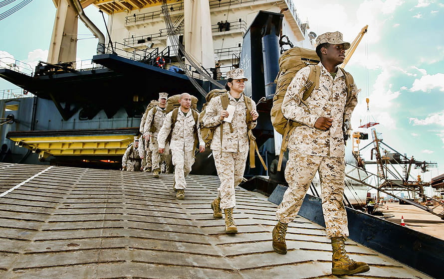 US Marine force completes rotation