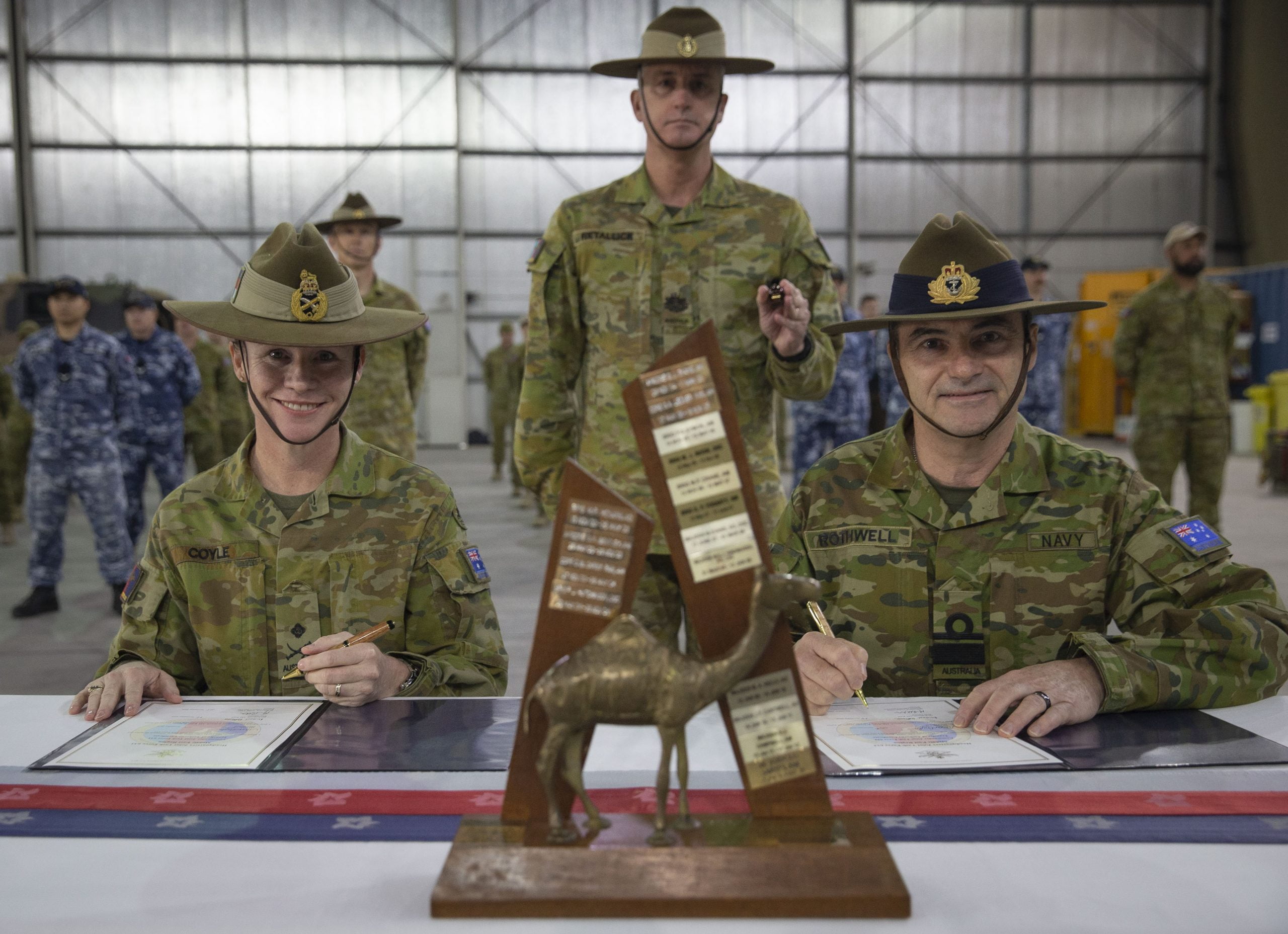 Change of command for Australian forces in Middle East