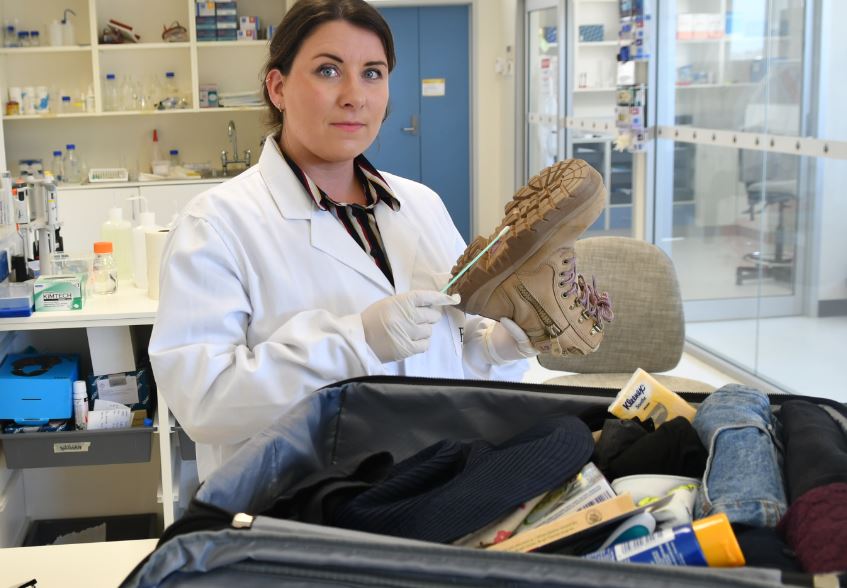 Dust is new tool to combat terrorism