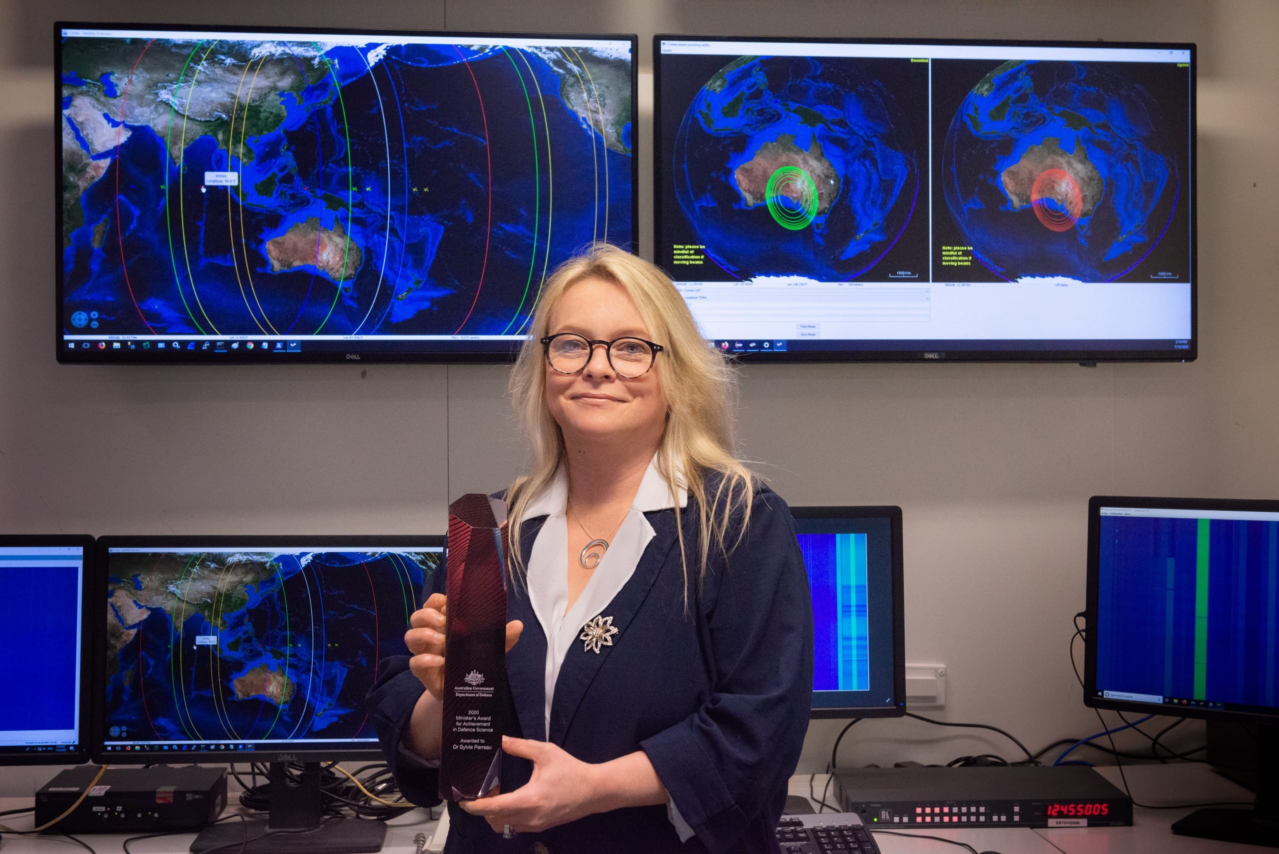 Dr Sylvie Perreau wins 2020 Minister’s Award for Achievement in Defence Science