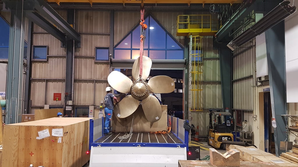 Naval Group equips French navy ship with 3D-printed propeller