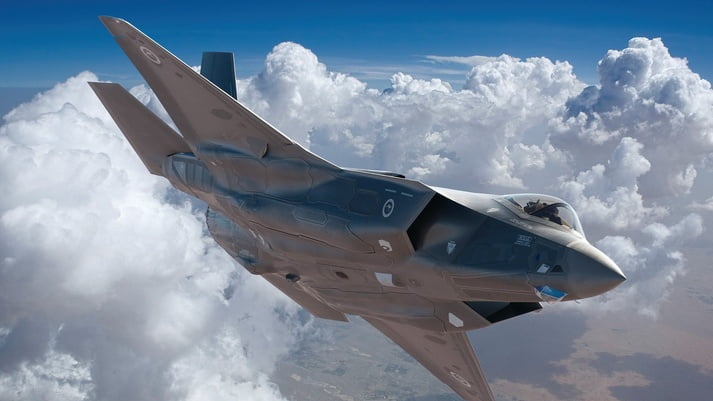 First 5th-generation F-35 welcomed to Australia