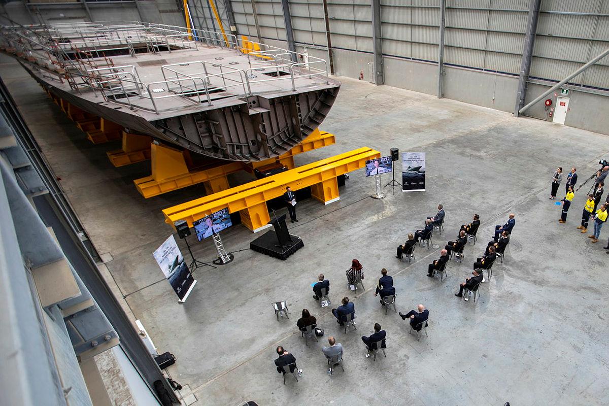 Western Australian shipbuilding powers ahead