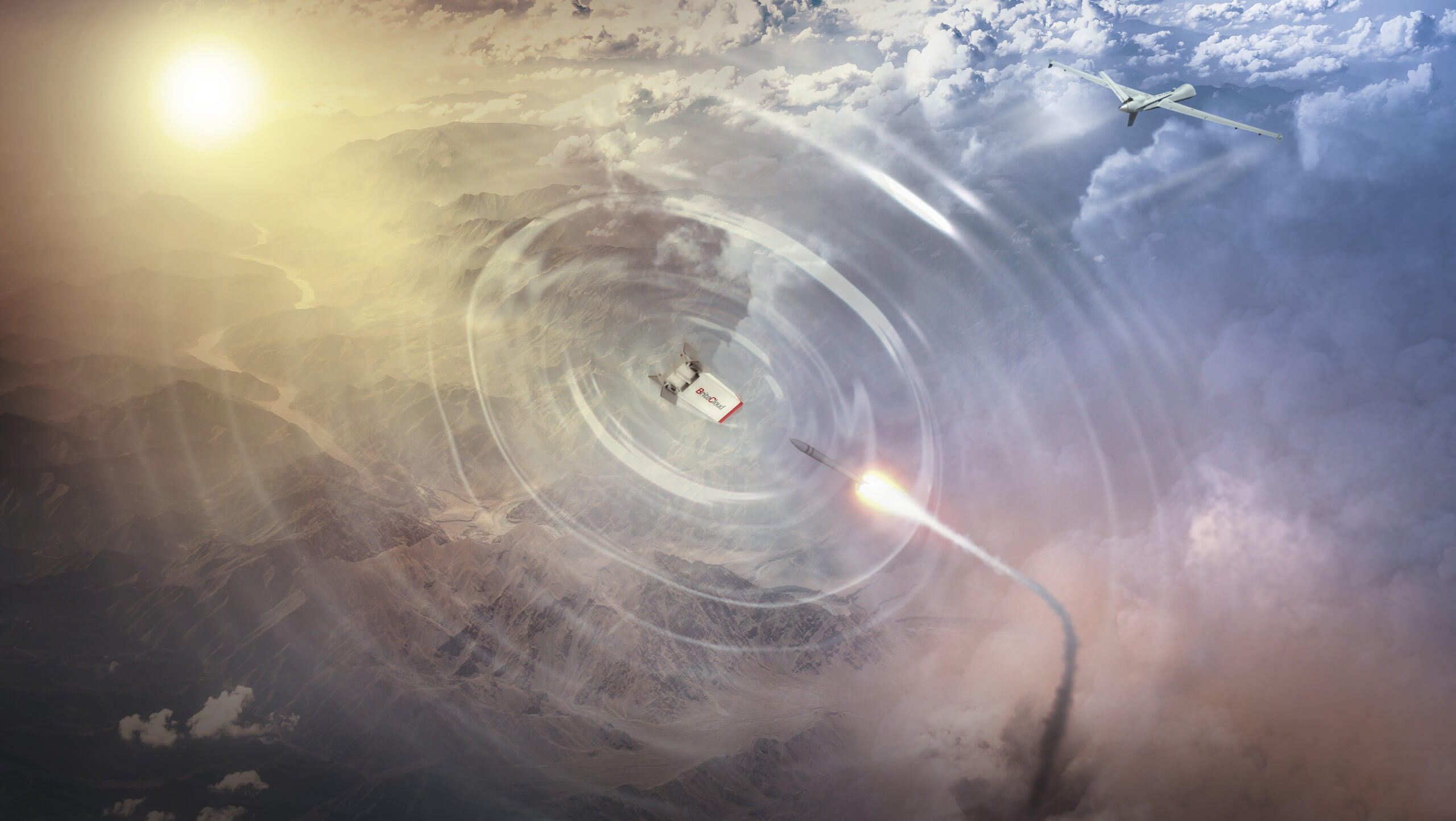 Leonardo’s drink-can-sized decoy launched from GA-ASI MQ-9